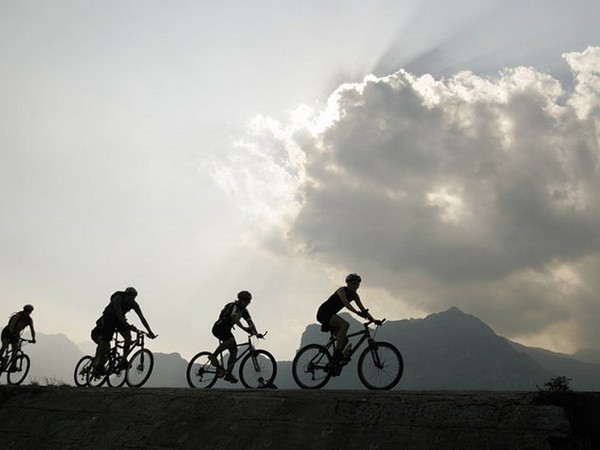 Biking on Lake Garda