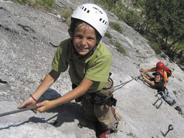 Climbing on Lake Garda