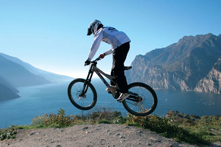 Mountain bike sul Lago di Garda